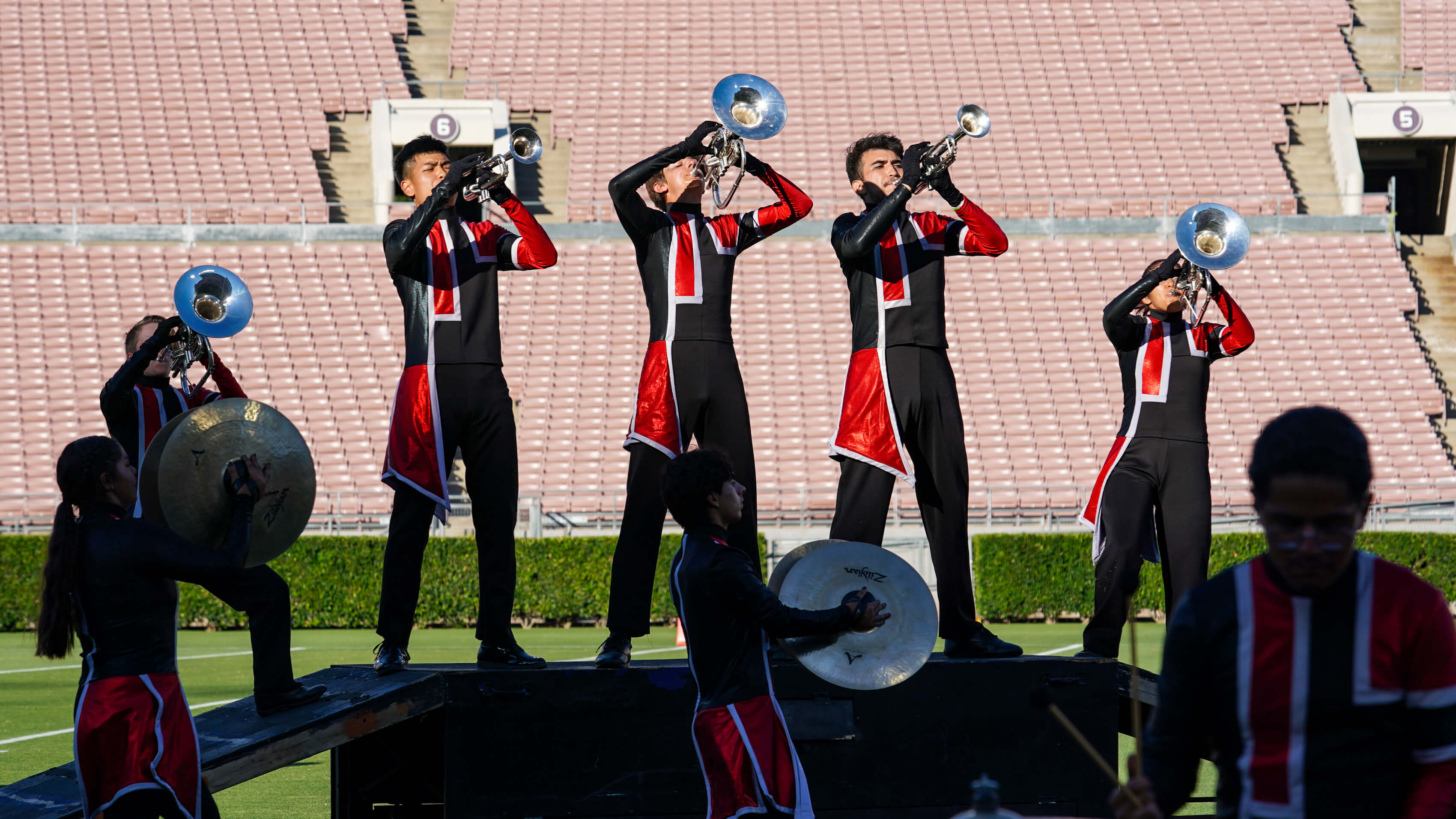 2022 Drum Corps at the Rose Bowl Pasadena, CA Photo Gallery